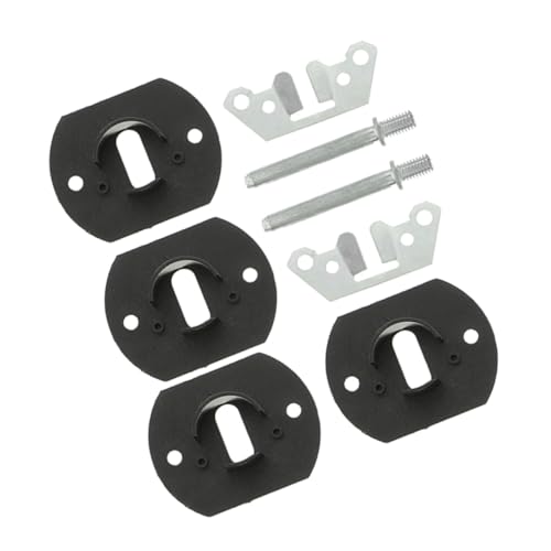 SOLUSTRE 2 Sätze Sofa Verbindungselemente Möbelverbinder aus Robuste Eckverbinder mit Schrauben Stabiler Druckwiderstand für Multifunktionale Sofas Betten Wohnzimmer und Büros von SOLUSTRE