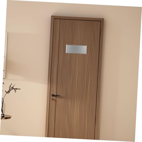 SOLUSTRE 2 Stück Aluminium Wand namensschildhalter Gebogenes Design Doppelseitig Einseitig Eleganter Tür Schreibtischhalter für Büro und Geschäft Klare Beschriftung Vielseitig Einsetzbar SOLUSTRE 2 Stück Aluminium Wand namensschildhalter Gebogenes Design Doppelseitig Einseitig Eleganter Tür Schreibtischhalter für Büro und Geschäft Klare Beschriftung Vielseitig Einsetzbar von SOLUSTRE