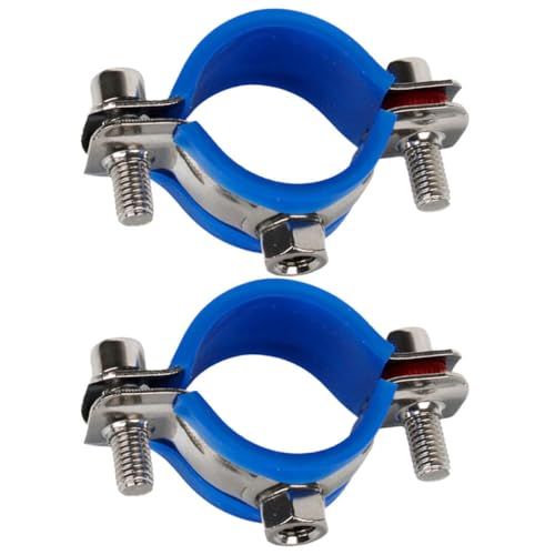 SOLUSTRE 2 Stück Bürostuhl Schutzset Pack Sink Clips für Bürostühle zur Verhinderung von Sitzabsenkungen Installieren Langlebig und Geeignet für Rohrdurchmesser von SOLUSTRE