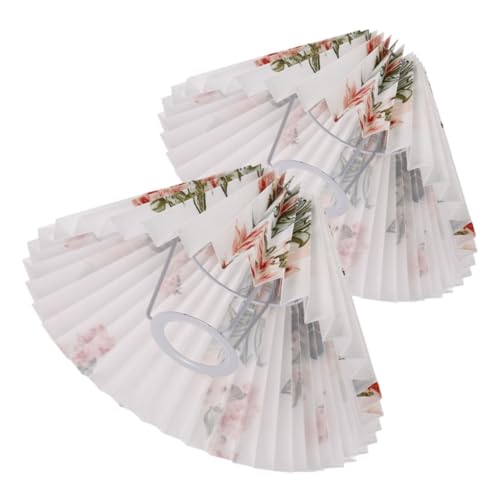 SOLUSTRE 2 Stück Clip Lampenschirm für Hängelampen Tischlampen und Wandlampen Lichtabdeckung für Wohn und Schlafzimmer SOLUSTRE 2 Stück Clip Lampenschirm für Hängelampen Tischlampen und Wandlampen Lichtabdeckung für Wohn und Schlafzimmer von SOLUSTRE