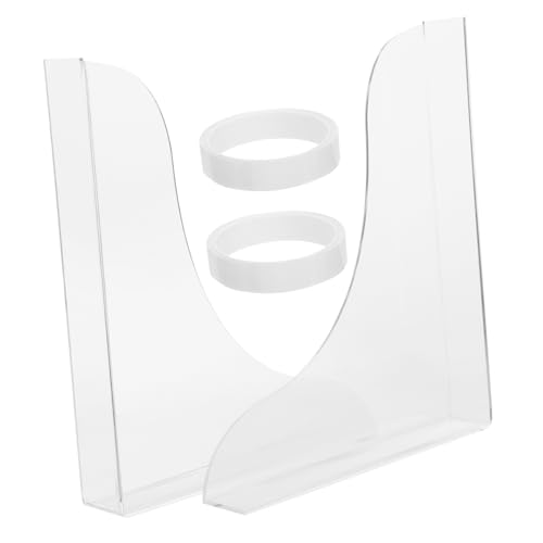 SOLUSTRE 2 Stück Duschspritzschutz aus Wasserstopper für Badewanne und Waschbecken Selbstklebend mit Acrylklebeband Effektiver Spritzschutz für Badezimmer und Küchen von SOLUSTRE