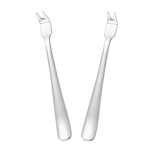 SOLUSTRE 2 Stück Edelstahl Fleischgabeln Barbecue Gabeln für Camping Outdoor Grillen Rostfrei Ergonomischer Griff Sicher und Vielseitig zum Aufspießen von Fleisch Würstl und Kartoffeln SOLUSTRE 2 Stück Edelstahl Fleischgabeln Barbecue Gabeln für Camping Outdoor Grillen Rostfrei Ergonomischer Griff Sicher und Vielseitig zum Aufspießen von Fleisch Würstl und Kartoffeln von SOLUSTRE