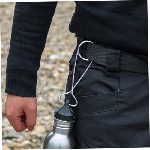SOLUSTRE 2 Stück Edelstahl Multifunktionale Campinghaken Fischmaulöffner Flaschenhalter Robust für Outdoor Angeln Kochen Wasserflaschenhalter Vielseitig Einsetzbar SOLUSTRE 2 Stück Edelstahl Multifunktionale Campinghaken Fischmaulöffner Flaschenhalter Robust für Outdoor Angeln Kochen Wasserflaschenhalter Vielseitig Einsetzbar von SOLUSTRE