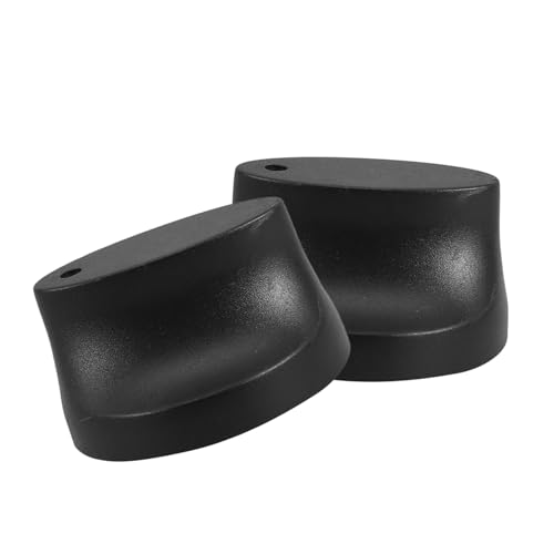 SOLUSTRE 2 Stück Ersatz Gasherd Drehknöpfe aus Robustem Kunststoff Passend für Ofen Gasgrill und Gasherd Ergonomisch Gestaltet für Präzise Kontrolle und Langlebige Nutzung von SOLUSTRE