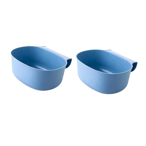 SOLUSTRE 2 Stück Hängender Küchenmülleimer Deckel Kleine Abfalleimer aus Kunststoff Platzsparend für Schranktür Modernes Design in Blau zur Abfallsammlung neben Arbeitsplatte SOLUSTRE 2 Stück Hängender Küchenmülleimer Deckel Kleine Abfalleimer aus Kunststoff Platzsparend für Schranktür Modernes Design in Blau zur Abfallsammlung neben Arbeitsplatte von SOLUSTRE