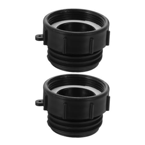 SOLUSTRE 2 Stück Ibc Tote Adapter Feingewinde zu Grobgwinde Wasserbehälterventile für Industrielle Nutzung Kompatibel mit Schuetz Ibc Tanks von SOLUSTRE