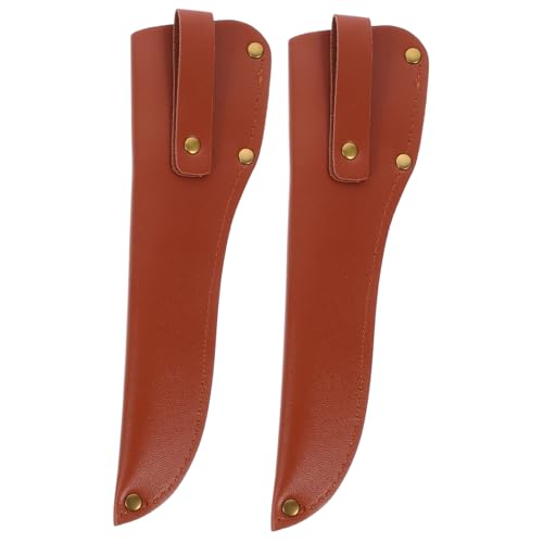 SOLUSTRE 2 Stück Küchenmesser Schutzhülle Teiliges Set Langlebiger Cutter Schutz Praktischer Messerschutz für Tranchiermesser Fingerschutz Tragbare Messerhülle für Küche Zufällige Farbe von SOLUSTRE
