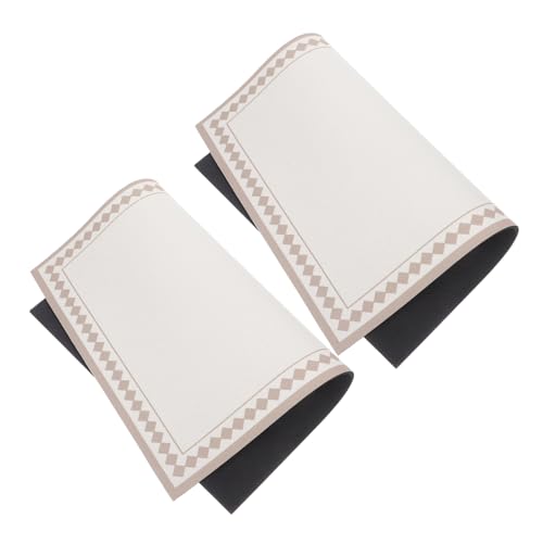 SOLUSTRE 2 Stück Küchentheke Abtropfmatte Saugfähige Abtropfunterlage mit Rutschfester Basis Schnelltrocknendes Abtropfpolster für Geschirr Besteck Töpfe Pfannen für Arbeitsflächen und SOLUSTRE 2 Stück Küchentheke Abtropfmatte Saugfähige Abtropfunterlage mit Rutschfester Basis Schnelltrocknendes Abtropfpolster für Geschirr Besteck Töpfe Pfannen für Arbeitsflächen und von SOLUSTRE