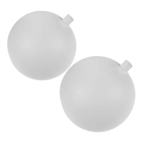 SOLUSTRE 2 Stück Lampenschirm Kunststoff Kugel Lampenabdeckung Fassung Runde Leuchtenabdeckung mit Konvexer Öffnung Wetterfest Diffuser Lichtschein Dekorativ für Hochzeit Wohnzimmer Garten SOLUSTRE 2 Stück Lampenschirm Kunststoff Kugel Lampenabdeckung Fassung Runde Leuchtenabdeckung mit Konvexer Öffnung Wetterfest Diffuser Lichtschein Dekorativ für Hochzeit Wohnzimmer Garten von SOLUSTRE
