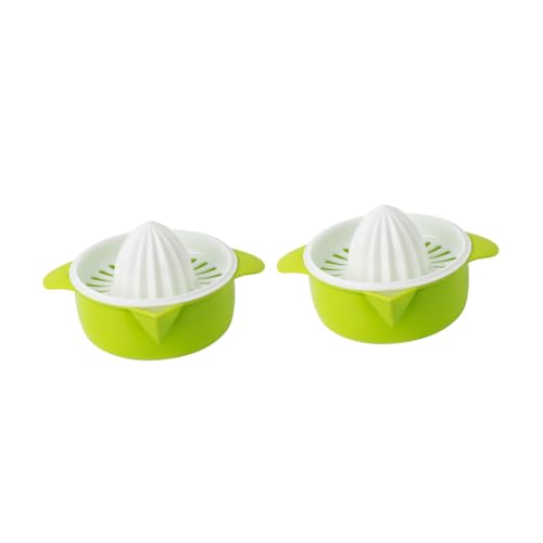 SOLUSTRE 2 Stück Manuelle Saftpresse Praktische Fruchtsaft Extraktoren für Zitrusfrüchte Ergonomische Handpresse für Zitronen und Orangen für Zuhause Farbe Zufällig Zufällige Farbe von SOLUSTRE