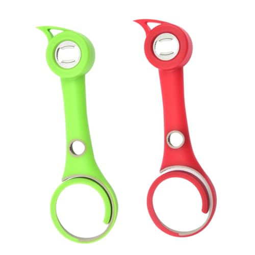 SOLUSTRE 2 Stück Multifunktionaler Edelstahl Flaschenöffner Bierdosenöffner Kompakt Robust für Camping Picknick und Zuhause Praktischer Bierdeckelheber mit Geringem Kraftaufwand Rot und SOLUSTRE 2 Stück Multifunktionaler Edelstahl Flaschenöffner Bierdosenöffner Kompakt Robust für Camping Picknick und Zuhause Praktischer Bierdeckelheber mit Geringem Kraftaufwand Rot und von SOLUSTRE