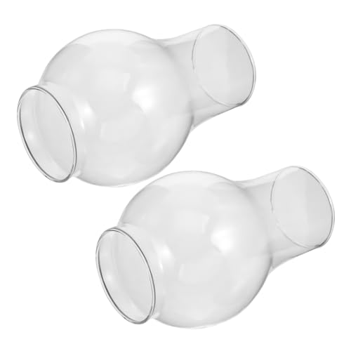 SOLUSTRE 2 Stück Öllampe Glaszylinder Teilig Transparent Winddicht Hitzebeständig Øxcm Ersatzglas Lampenschirm für Petroleumlampe Outdoor Camping SOLUSTRE 2 Stück Öllampe Glaszylinder Teilig Transparent Winddicht Hitzebeständig Øxcm Ersatzglas Lampenschirm für Petroleumlampe Outdoor Camping von SOLUSTRE