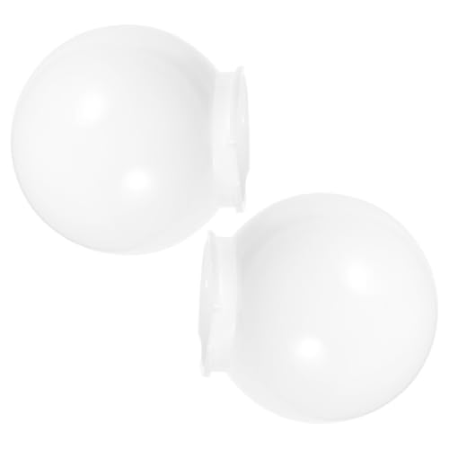 SOLUSTRE 2 Stück Outdoor Lampenschirm Opal Lampenabdeckung Wetterfest Leichter Lampenschirm Ersatz für Gartenlaternen Hofbeleuchtung SOLUSTRE 2 Stück Outdoor Lampenschirm Opal Lampenabdeckung Wetterfest Leichter Lampenschirm Ersatz für Gartenlaternen Hofbeleuchtung von SOLUSTRE