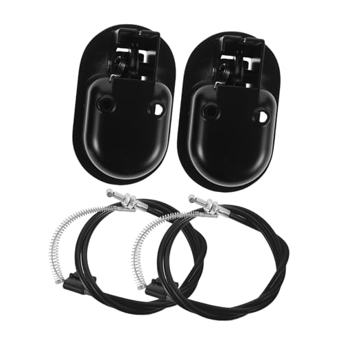 SOLUSTRE 2 Stück Recliner Release Pull Handle Ersatzteile mit Kabel Zubehör für Sofa Sessel und Möbel Schwarz SOLUSTRE 2 Stück Recliner Release Pull Handle Ersatzteile mit Kabel Zubehör für Sofa Sessel und Möbel Schwarz von SOLUSTRE