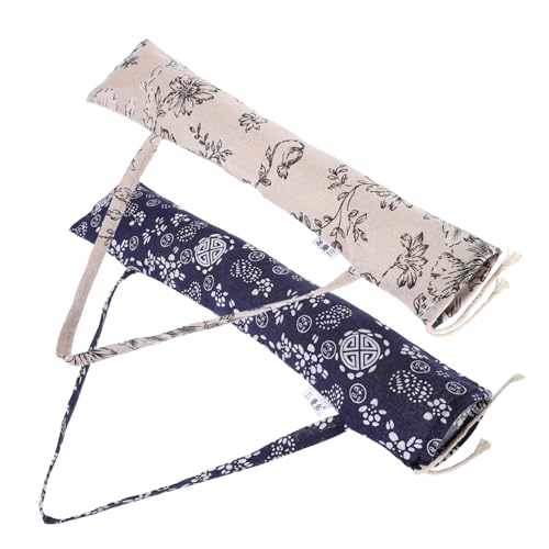 SOLUSTRE 2 Stück Regenschirmhülle Ölpapier Design Tragbare Regenschirmtasche mit Antirutsch Funktion für Outdoor und Alltag Wiederverwendbare Regenschirmaufbewahrungstasche mit von SOLUSTRE