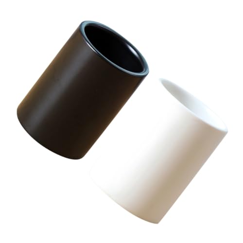 SOLUSTRE 2 Stück Schlichte Langlebige Keramik Teetassen im Vielseitige Trink und Mundspülbecher Schadstofffrei Leicht zu Reinigen für Multifunktionale Aufbewahrung SOLUSTRE 2 Stück Schlichte Langlebige Keramik Teetassen im Vielseitige Trink und Mundspülbecher Schadstofffrei Leicht zu Reinigen für Multifunktionale Aufbewahrung von SOLUSTRE