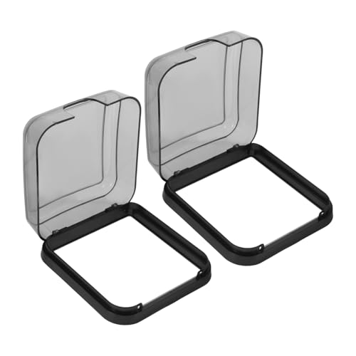 SOLUSTRE 2 Stück Steckdosenschutzabdeckung schützend Wand Behälter Outlet Covers Steckdosenabdeckungen Steckerabdeckung Steckdosenabdeckung im Freien elektrische Abdeckung pp Schwarz SOLUSTRE 2 Stück Steckdosenschutzabdeckung schützend Wand Behälter Outlet Covers Steckdosenabdeckungen Steckerabdeckung Steckdosenabdeckung im Freien elektrische Abdeckung pp Schwarz von SOLUSTRE