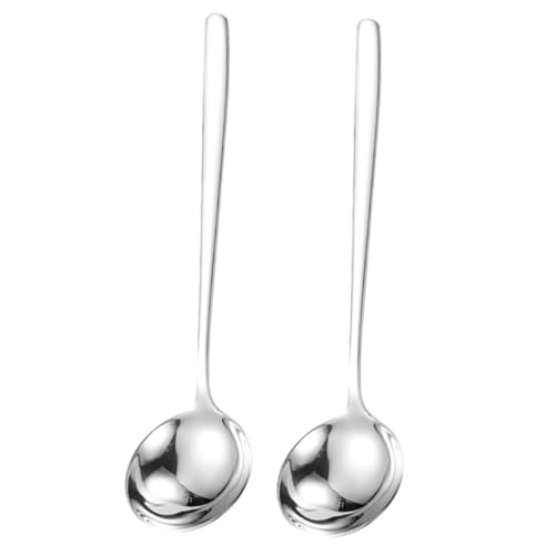 SOLUSTRE 2 Stück Suppenkelle Ergonomische Suppenlöffel für Küche und Gastronomie Rostfrei Vielseitig Einsetzbar Spülmaschinenfest für Veranstaltungen und Zuhause SOLUSTRE 2 Stück Suppenkelle Ergonomische Suppenlöffel für Küche und Gastronomie Rostfrei Vielseitig Einsetzbar Spülmaschinenfest für Veranstaltungen und Zuhause von SOLUSTRE