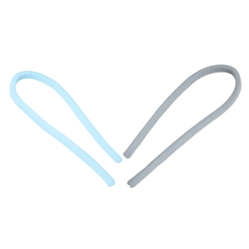 SOLUSTRE 2 Stück Teiliges Bettlückenfüller Weicher Matratzenkeil zur Lückenschließung Am Kopfteil Platzsparender Bettspaltverlängerer Einfache Montage Sicherer Halt zwischen Matratze und von SOLUSTRE