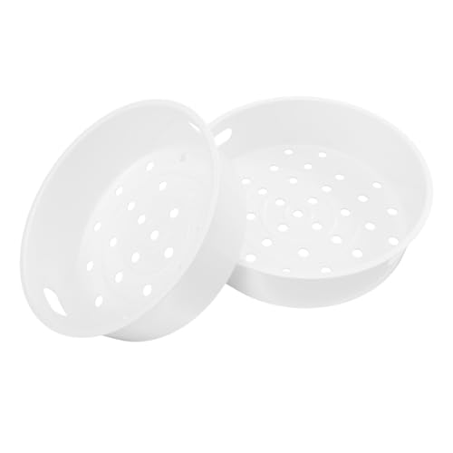 SOLUSTRE 2 Stück Teiliges Dampfgarer Reiskocher mit Griffen Multifunktionale Edelstahl steamer behälter Lebensmittelecht Geeignet zum Dämpfen von Gemüse Fisch Dim Sum und Mehr SOLUSTRE 2 Stück Teiliges Dampfgarer Reiskocher mit Griffen Multifunktionale Edelstahl steamer behälter Lebensmittelecht Geeignet zum Dämpfen von Gemüse Fisch Dim Sum und Mehr von SOLUSTRE