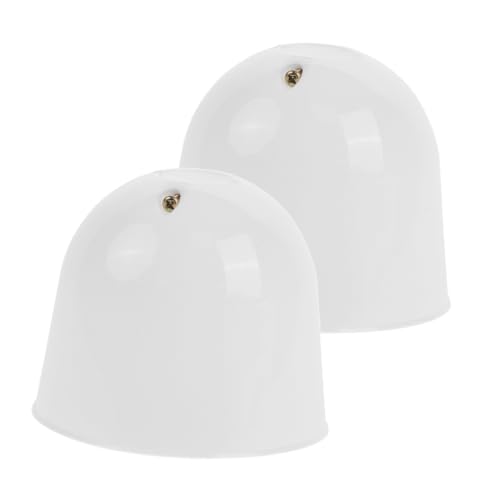 SOLUSTRE 2 Stück Teiliges Deckenventilator Schutzkappe Weiß Staubschutz für Innenraum Deckenventilator Zubehör Geeignet für Wohnzimmer Restaurant Langlebig und Praktisch SOLUSTRE 2 Stück Teiliges Deckenventilator Schutzkappe Weiß Staubschutz für Innenraum Deckenventilator Zubehör Geeignet für Wohnzimmer Restaurant Langlebig und Praktisch von SOLUSTRE