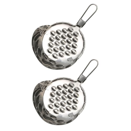 SOLUSTRE 2 Stück Teiliges Edelstahl Küchenwerkzeug Bean Jelly Scraper Jelly Plane Multifunktional zum Schneiden von Nudeln Gelee Obst und Kartoffeln Leicht zu Reinigen für Zuhause und SOLUSTRE 2 Stück Teiliges Edelstahl Küchenwerkzeug Bean Jelly Scraper Jelly Plane Multifunktional zum Schneiden von Nudeln Gelee Obst und Kartoffeln Leicht zu Reinigen für Zuhause und von SOLUSTRE