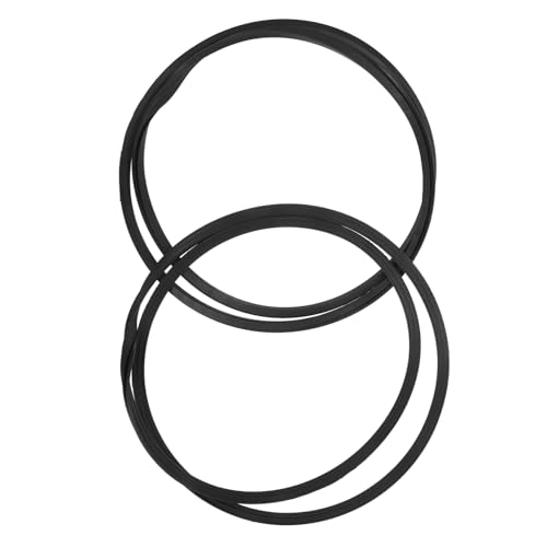 SOLUSTRE 2 Stück Teiliges Friseurstuhl Zubehör Gummi Bodenschutzring rutschfeste Stoßdämpfende Basis für Styling Stühle Robust und Langlebig Passend für Professionelle Friseursalons von SOLUSTRE