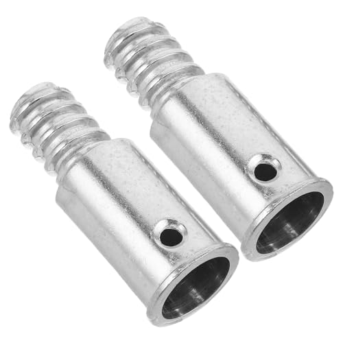 SOLUSTRE 2 Stück Teiliges Metall Gewinde Adapterset Robuste Gewindespitzen für Besenstiel und Mop Stangen Einfach zu Befestigen Vielseitig Kompatibel mit Reinigungsgeräten und SOLUSTRE 2 Stück Teiliges Metall Gewinde Adapterset Robuste Gewindespitzen für Besenstiel und Mop Stangen Einfach zu Befestigen Vielseitig Kompatibel mit Reinigungsgeräten und von SOLUSTRE