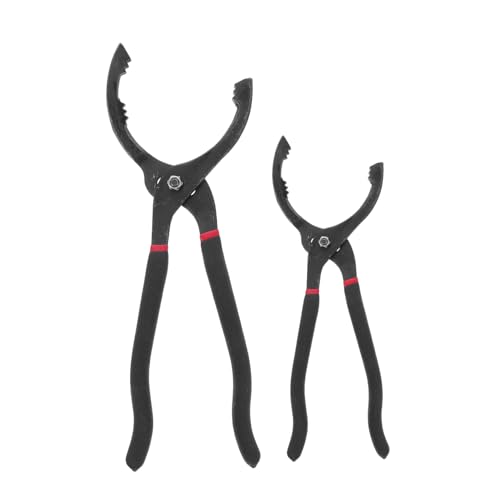 SOLUSTRE 2 Stück Teiliges Ölfilterzangen- Verstellbare Ölfilterzange mit Breitem Maul Robustes Profi-werkzeug für Motorölfilter-entfernung Passend für Pkw Lkw und Motorräder Ergonomisch und SOLUSTRE 2 Stück Teiliges Ölfilterzangen- Verstellbare Ölfilterzange mit Breitem Maul Robustes Profi-werkzeug für Motorölfilter-entfernung Passend für Pkw Lkw und Motorräder Ergonomisch und von SOLUSTRE