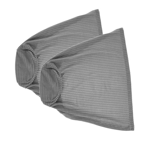 SOLUSTRE 2 Stück Teiliges Set Elastische Sofafleece Armlehnenbezüge Hautfreundlich Strapazierfähig Passend für Sofa Büro Wohnzimmer Schützend Design Hellgrau SOLUSTRE 2 Stück Teiliges Set Elastische Sofafleece Armlehnenbezüge Hautfreundlich Strapazierfähig Passend für Sofa Büro Wohnzimmer Schützend Design Hellgrau von SOLUSTRE