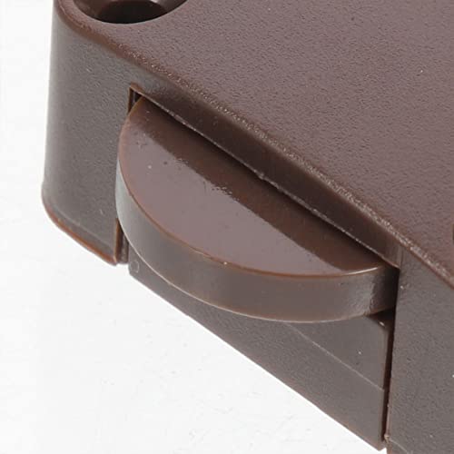 SOLUSTRE 2 Stück Teiliges Türlicht Schalter Automatischer Schrank Licht Kontrollschalter für Möbel Kleiderschrank mit Schrauben Befestigung Braun SOLUSTRE 2 Stück Teiliges Türlicht Schalter Automatischer Schrank Licht Kontrollschalter für Möbel Kleiderschrank mit Schrauben Befestigung Braun von SOLUSTRE