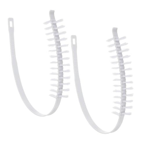 SOLUSTRE 2 Stück Teiliges Waschmaschinen reinigungsbürsten Flexiblem Griff Langlebige Starke Borsten für Effektive Innenreinigung von Trommel und Trockner Geeignet für Haushalt und Büro von SOLUSTRE