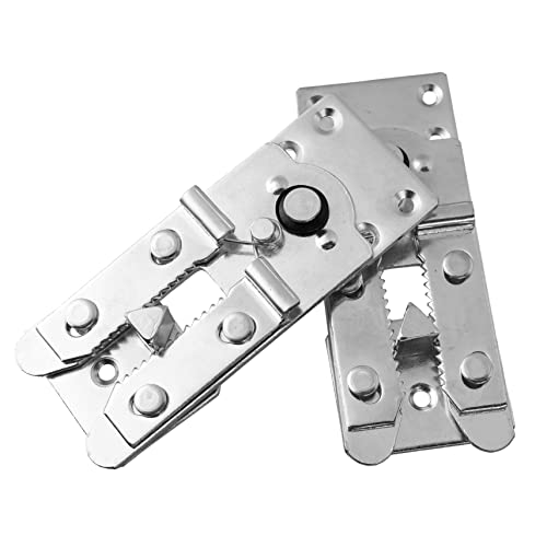SOLUSTRE 2 Stück Verbinder Sofakissen Stützdraht Ausziehbare Couch Sofafedern Ersatz Gurtband Konsole Sofa Clips Sofa Beistelltisch Sofas Couch Clip Eisen Silber von SOLUSTRE