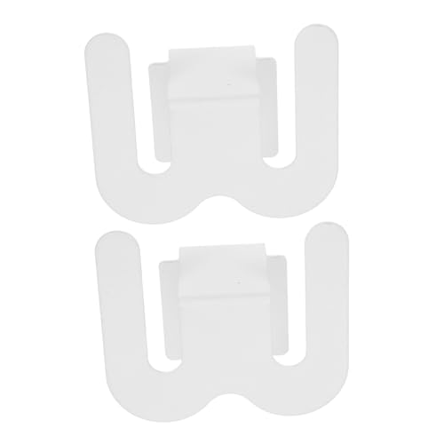 SOLUSTRE 2 Stück Wandmontierter Slipper Halter ohne Bohren Badezimmer Hausschuh Organizer mit Schadfreier Installation Stabiler Wandhaken für Slipper Aufbewahrung Platzsparend und Langlebig von SOLUSTRE