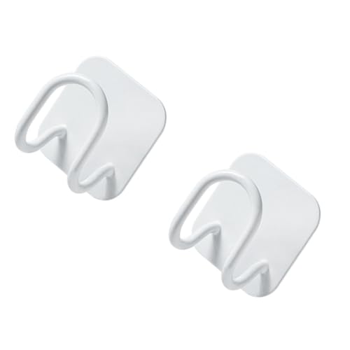 SOLUSTRE 2 Stück Wandmontiertes Edelstahl Küchenregal Weiß Multifunktionaler Organizer für Topfdeckel Schneidebrett Schwammhalter Platzsparend für Küchenschrank und Spüle von SOLUSTRE
