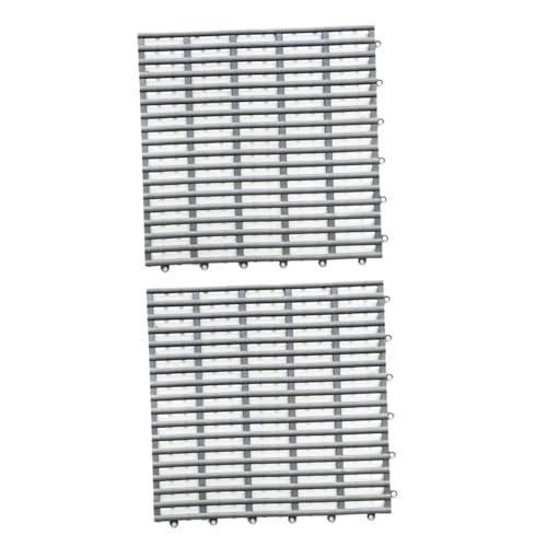 SOLUSTRE 2 Stück rutschfeste Zuschneidbare PVC Badematte mit Ablauflöchern Teiliges Wasserdichter Dusch und Badezimmerfußmatte Flexibel Kombinierbar SOLUSTRE 2 Stück rutschfeste Zuschneidbare PVC Badematte mit Ablauflöchern Teiliges Wasserdichter Dusch und Badezimmerfußmatte Flexibel Kombinierbar von SOLUSTRE