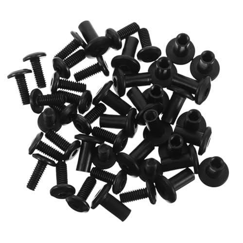 SOLUSTRE 20 Satz Teiliges Schrauben und Mutternset mit Innensechskant Locking Klemmschrauben aus Robustem Mittlere Geeignet für Möbel Schränke Stühle Einfache Montage und Dauerhafte von SOLUSTRE