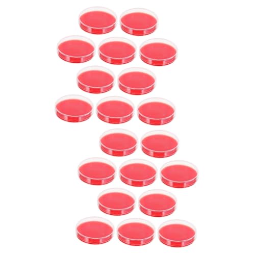 SOLUSTRE 20 Stk Blutagar Platte Aussaat Von Petrischalen Labore Agar-wissenschaftsprojekt-kit Labor Petrischale Labor-agarplatte Wissenschafts-kit Blutkulturplatte Sport Kolumbien SOLUSTRE 20 Stk Blutagar Platte Aussaat Von Petrischalen Labore Agar-wissenschaftsprojekt-kit Labor Petrischale Labor-agarplatte Wissenschafts-kit Blutkulturplatte Sport Kolumbien von SOLUSTRE