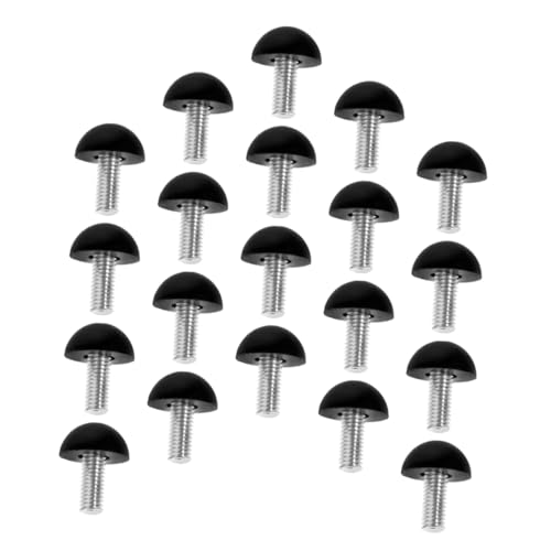 SOLUSTRE 20stücke Verstellbare Möbelbeine Höhenverstellbare Nivellierfüße Für Tische Stühle Und Schränke Einfache Installation Mit Schrauben Und Unterlegscheiben Und von SOLUSTRE