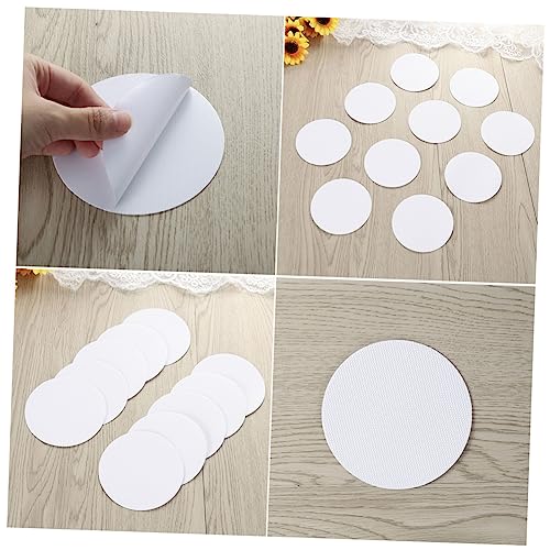 SOLUSTRE 20 Stück Runde Rutsch Aufkleber für Badewanne Selbstklebende Bad Safety Strips rutschfest Wasserbeständig für Dusche Badezimmer Balkon und Poolbereiche von SOLUSTRE