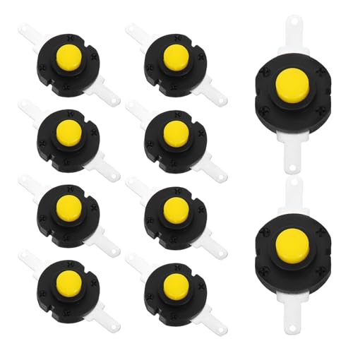 SOLUSTRE 20 Stück Selbstsichernde Drucktastenschalter für Taschenlampen Ergonomische Micro Taster für DIY Projekte Zuverlässige Beleuchtung und Einfache Handhabung SOLUSTRE 20 Stück Selbstsichernde Drucktastenschalter für Taschenlampen Ergonomische Micro Taster für DIY Projekte Zuverlässige Beleuchtung und Einfache Handhabung von SOLUSTRE