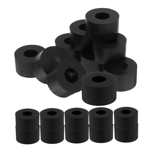 SOLUSTRE 20 Stück Teiliges Gummipolster Runde Anti-vibrationspads mit Hoher Elastizität Stoßdämpfend Vibrationsdämpfende Gummischeiben für Klimaanlagen Luftkompressoren und Haushaltsgeräte SOLUSTRE 20 Stück Teiliges Gummipolster Runde Anti-vibrationspads mit Hoher Elastizität Stoßdämpfend Vibrationsdämpfende Gummischeiben für Klimaanlagen Luftkompressoren und Haushaltsgeräte von SOLUSTRE