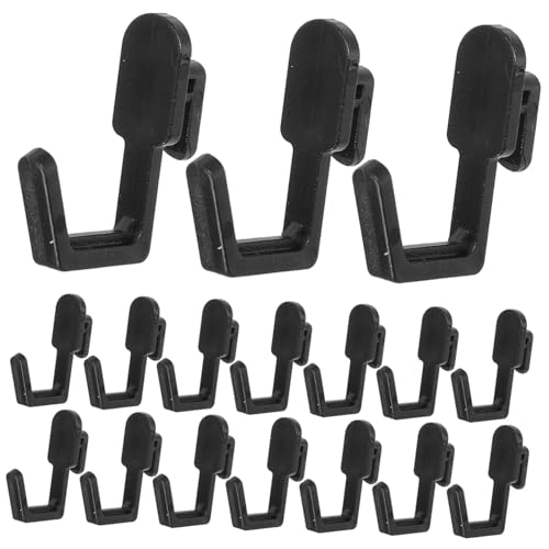SOLUSTRE 20 Stück Teiliges Pegboard Haken aus Vielseitige Organizer-haken für Küchen- Schlafzimmer Arbeitszimmer-pegboards Robuste Aufbewahrungshaken für Regalsysteme Einfache Montage von SOLUSTRE