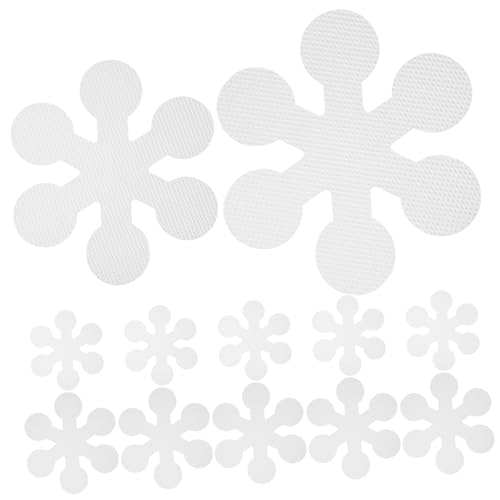 SOLUSTRE 20 Stück Teiliges Transparente Selbstklebende rutschfeste Badewannen Aufkleber aus Peva Dekorative Anti rutsch Sticker für Bad Dusche Fliesen und Treppen Sicherer Halt Einfach SOLUSTRE 20 Stück Teiliges Transparente Selbstklebende rutschfeste Badewannen Aufkleber aus Peva Dekorative Anti rutsch Sticker für Bad Dusche Fliesen und Treppen Sicherer Halt Einfach von SOLUSTRE