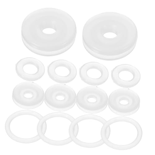 SOLUSTRE 20 Stück Teiliges für Schnellkochtopf Dichtung Hitzebeständig Korrosionsresistent Passend für Elektrische Druckkochtöpfe Einfache Montage von SOLUSTRE