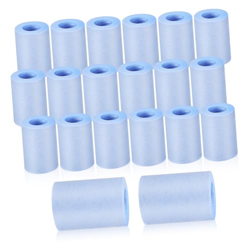 SOLUSTRE 20stücke Duschfilterwatte Aus Baumwolle Ersatz-wasserfilter Für Dusche Sedimentfalle Für Badezimmer Und Haushalt von SOLUSTRE