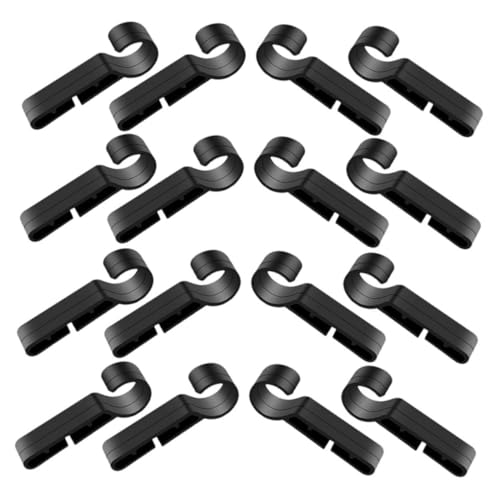 SOLUSTRE 24 Stück Teiliges Helmclips für Scheinwerfer rutschfeste Kunststoff halterungen Sicherer Halt für Stirnlampen an Schutzhelmen Leicht Tragbar für Outdoor Arbeitshelme Geeignet SOLUSTRE 24 Stück Teiliges Helmclips für Scheinwerfer rutschfeste Kunststoff halterungen Sicherer Halt für Stirnlampen an Schutzhelmen Leicht Tragbar für Outdoor Arbeitshelme Geeignet von SOLUSTRE