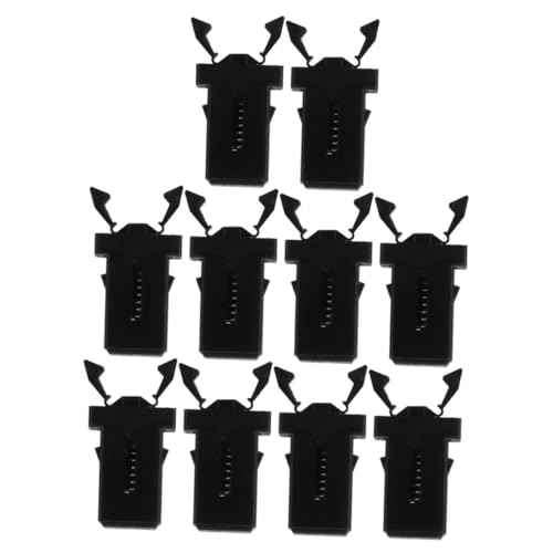 SOLUSTRE 25 Stück Teiliges Mülleimer Deckelverschluss Kunststoff Clips Langlebige Einfach zu Installierende Press schnappverschlüsse Zuverlässige Verriegelung für Mülltonnen Passend SOLUSTRE 25 Stück Teiliges Mülleimer Deckelverschluss Kunststoff Clips Langlebige Einfach zu Installierende Press schnappverschlüsse Zuverlässige Verriegelung für Mülltonnen Passend von SOLUSTRE