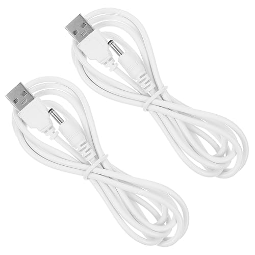 SOLUSTRE 1 5 M Usb-zu-dc-kabel Schwarzes Dc-ladekabel Für Mini-lüfter Kamera Telefon Lautsprecher Ersatz-ladekabel von SOLUSTRE