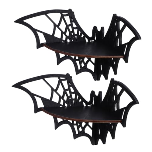 SOLUSTRE 2stücke Eckregal Teiliges Kreative Wandregale Mit Offenem Design Für Kerzen Und Dekoration Für Halloween Und Rustikale Wohnräume SOLUSTRE 2stücke Eckregal Teiliges Kreative Wandregale Mit Offenem Design Für Kerzen Und Dekoration Für Halloween Und Rustikale Wohnräume von SOLUSTRE